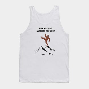 Bigfoot wander Tank Top